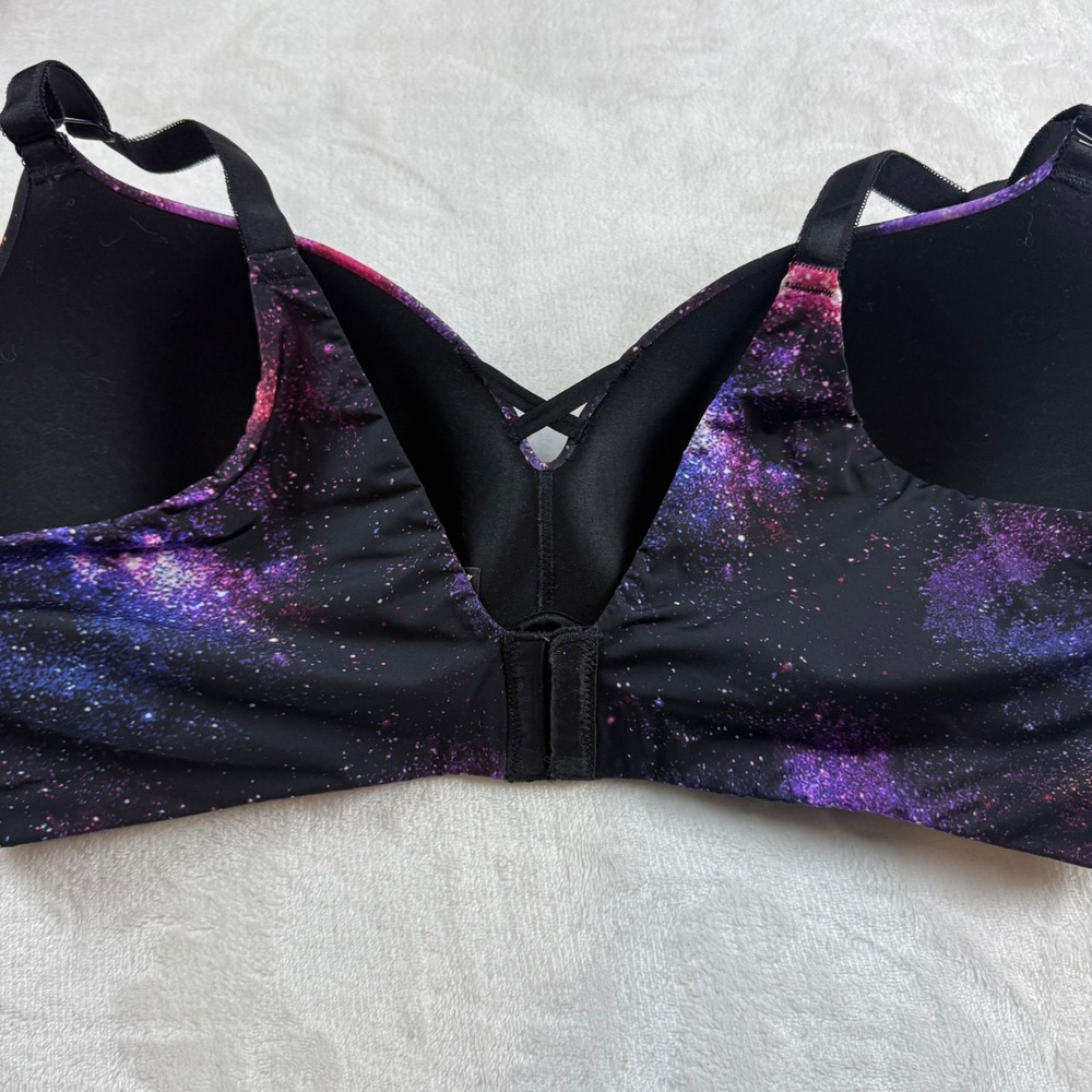 Torrid Curve Bra Bundle Women 42D Multicolor Galaxy Star Rose Floral Wireless - Picture 13 of 16